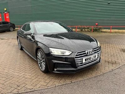 Black Used 2018 Audi A5 S-Line Coupe | £12,990 (Fair price)