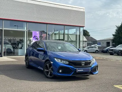Used Honda Civic EX 120 HP (88 kW) 2019 Blue Hatchback