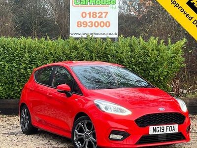 Red Used 2019 Ford Fiesta ST-Line Hatchback | £9,499 (Fair price)