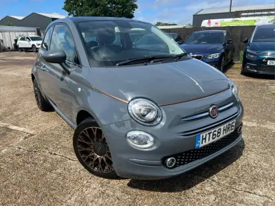 Used Fiat 500 Collezione 69 HP (50 kW) 2019 Grey Hatchback