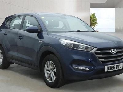 Used Hyundai Tucson 116 HP (85 kW) 2018 Blue SUV