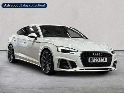 Used Audi A5 Sportback S-Line 150 HP (110 kW) 2023 White Hatchback