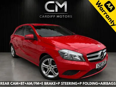 Used Mercedes A180 122 HP (89 kW) 2015 Red Hatchback