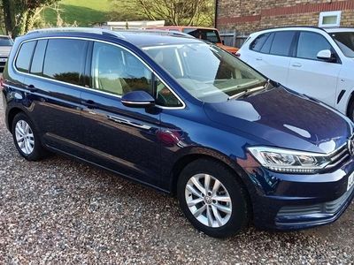 Used VW Touran SEL 150 HP (110 kW) 2026 Blue MPV