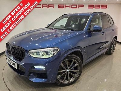 Used BMW X3 M Sport 190 HP (139 kW) 2018 Blue SUV
