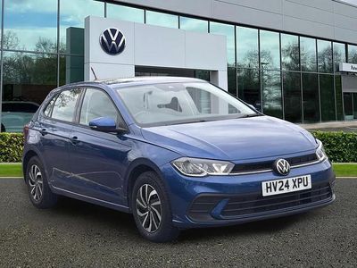 Used VW Polo Life 95 HP (69 kW) 2024 Blue Hatchback