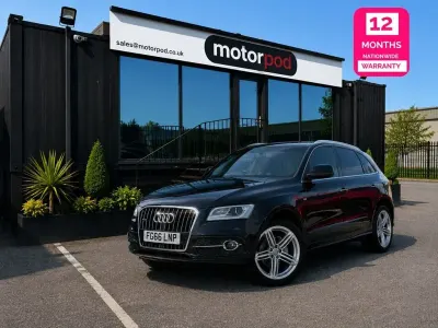 Used Audi Q5 S-line plus 190 HP (139 kW) 2016 Black SUV