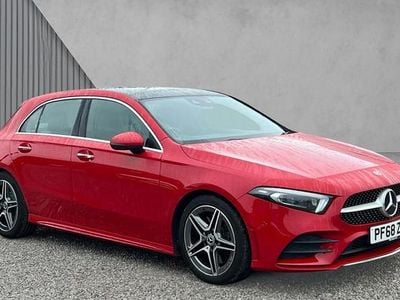 Red Used 2018 Mercedes A250 AMG Line Premium Plus Hatchback | £19,480 (Fair price)