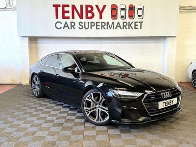 Used Audi A7 Sportback S-Line 286 HP (210 kW) 2018 Black Hatchback