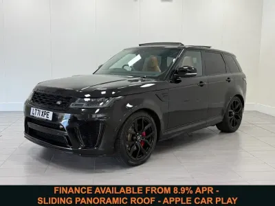 Used Land Rover Range Rover Sport SVR 575 HP (422 kW) 2021 Black SUV
