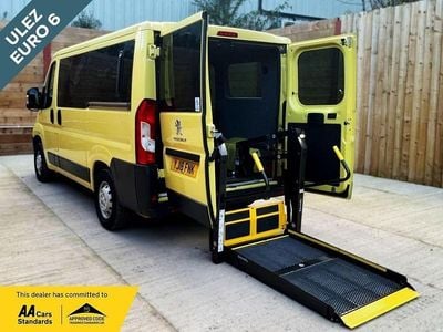 Yellow Used 2018 Peugeot Boxer Access Van | £16,901 (Fair price)