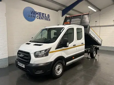 Used Ford Transit 130 HP (95 kW) 2024 White Cabriolet