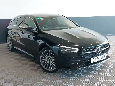 Used Mercedes CLA250 AMG Line Premium 218 HP (160 kW) 2024 Black Coupe