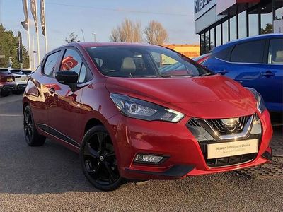 Used Nissan Micra 91 HP (66 kW) 2022 Red Hatchback