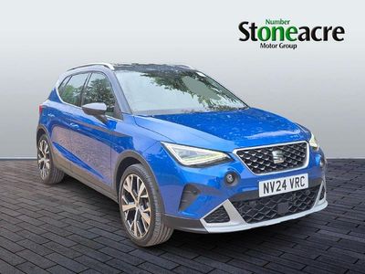 Blue Used 2024 Seat Arona Xperience Lux SUV | £16,841 (Fair price)