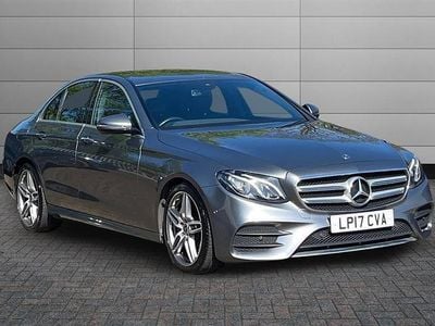Used Mercedes E220 AMG line 194 HP (142 kW) 2017 Grey Sedan