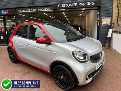 Used Smart ForFour Premium 90 HP (66 kW) 2018 Silver Hatchback