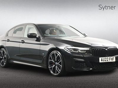 Black Used 2022 BMW 520 M Sport | £27,500 (Fair price)