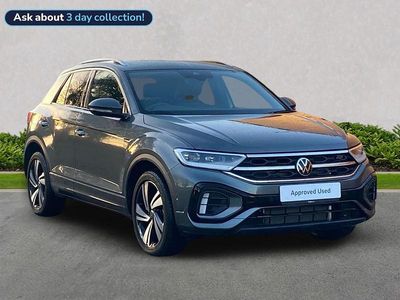 Grey Used 2024 VW T-Roc R-line SUV | £25,851 (Fair price)