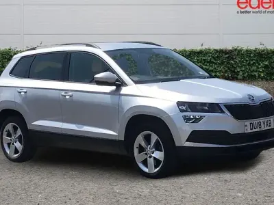 Used Skoda Karoq SE 116 HP (85 kW) 2018 Grey SUV