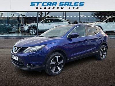 Used Nissan Qashqai N-TEC 110 HP (80 kW) 2016 Blue SUV
