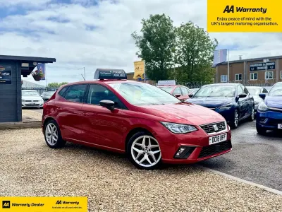Used Seat Ibiza FR 95 HP (69 kW) 2018 Red Hatchback