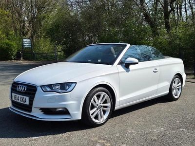 Used Audi A3 Cabriolet Sport 2014 White Cabriolet