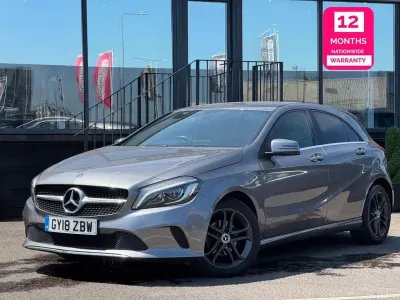 Used Mercedes A180 Sport Edition 109 HP (80 kW) 2018 Grey Hatchback