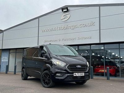 Used Ford Transit Custom Limited 130 HP (95 kW) 2022 Black Van