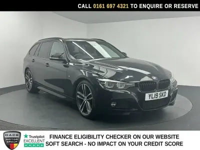 Begagnad BMW 320 M Sport 2019 Svart Kombi