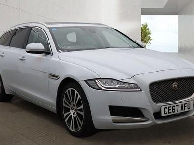 Used Jaguar XF Portfolio 2017 White Estate