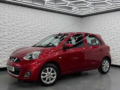 Used Nissan Micra Acenta 2015 Red Hatchback