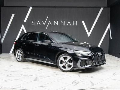Used Audi A3 Sportback S-Line 110 HP (80 kW) 2022 Black Hatchback