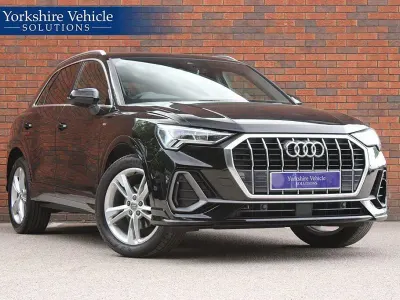 Used Audi Q3 S-Line 150 HP (110 kW) 2020 Black SUV