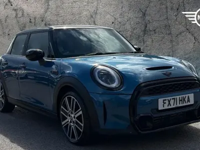 Used Mini Cooper S Exclusive 176 HP (129 kW) 2021 Blue Hatchback