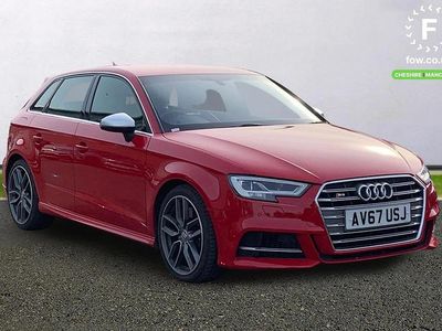 Used Audi A3 Sportback 190 HP (139 kW) 2017 Red Hatchback