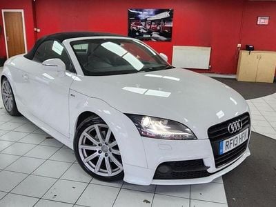Used Audi TT Roadster S-Line 211 HP (155 kW) 2013 White Cabriolet