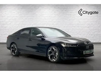 Used Skoda Superb SportLine 147 HP (108 kW) 2025 Midnight black metallic Hatchback