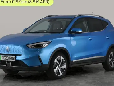 Usado MG ZS Trophy 114 kW (156 HP) 2023 Azul SUV