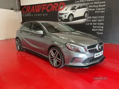 Used Mercedes A180 Premium 109 HP (80 kW) 2016 Grey Hatchback