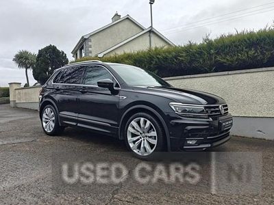 Used VW Tiguan R-line 150 HP (110 kW) 2019 Black SUV