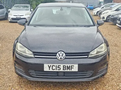 Used VW Golf VII 2015 Black Hatchback