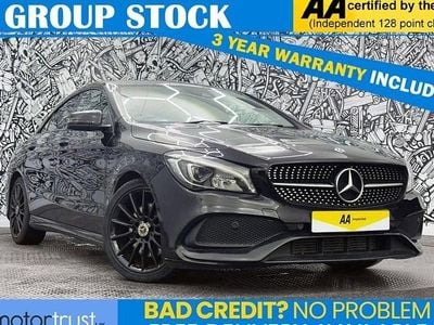 Used Mercedes CLA220 AMG line 170 HP (125 kW) 2019 Black Sedan