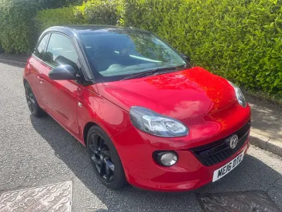 Used Vauxhall Adam S 70 HP (51 kW) 2016 Red Hatchback