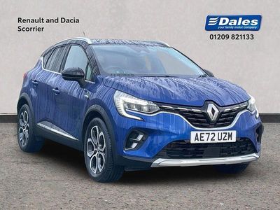 Blue/black Used 2022 Renault Captur SE SUV | £17,350 (A bit pricey)