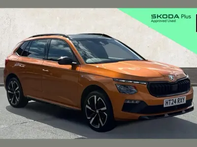 Used Skoda Kamiq Monte Carlo 113 HP (83 kW) 2024 Orange SUV