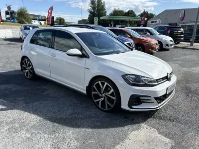 Used VW Golf VII GTD 2019 White Hatchback