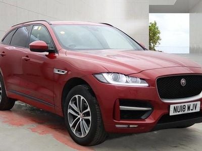 Used Jaguar F-Pace R-Sport 2018 Red SUV