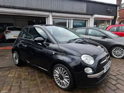 Używany Fiat 500 69 KM (50 kW) 2015 Czarny Hatchback