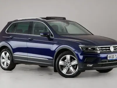 Used VW Tiguan SEL 190 HP (139 kW) 2020 Blue SUV